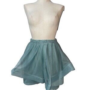 Jodi Christopher Tulle Layered Full Skirt size 1 Teal